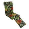 thumbnail image 3 of Blazing Needles 72 in. Outdoor UV Resistant Steamer Deck Lounger Cushion, 3 of 5