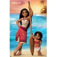 thumbnail image 3 of Disney Moana 2 - Moana and Simea Wall Poster with Push Pins, 14.725" x 22.375", 3 of 4