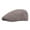 grey, variant on Men's Cotton And Linen Breathable Peaked Cap