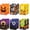 Black and Orange-Halloween, variant on Fall Paper Bags, 12 count Fall Thanksgiving Goodie Bags with Handles, Maple Leaves Pumpkin Candy Cookie Bag for Holiday Birthday Autumn Harvest Thanksgiving Party Favor Supplies