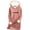 Pink, variant on qelini Fleece Hoodies for Women Plus Size Heart Print Hooded Pullover Long Sleeve Tops Thermal Warm Clothes