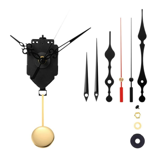 Siruishop Pendulum Clock Movement DIY Craft Clocks Clockwork Pendulum Clock Kit H