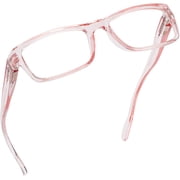 Readerest Blue Light Blocking Reading Glasses Blush 100 Magnification