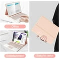 thumbnail image 5 of KOMI Wireless Keyboard Case with Mouse for iPad 10.2" 9th 8th 7th Generation, Detachable Bluetooth Keyboard with Pencil Holder for iPad 10.2 Inch/iPad Air 10.5"(3rd Gen)/iPad Pro 10.5 in, 5 of 7