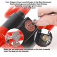 thumbnail image 5 of Vehicle Steering Wheel Lock, Car Anti-theft Security Lock With Adjustable Length, Fit For Cars, Trucks, 5 of 5