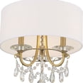 thumbnail image 3 of Crystorama Lighting - Othello - 3 Light Semi-Flush Mount-15 Inches Tall and 14, 3 of 7