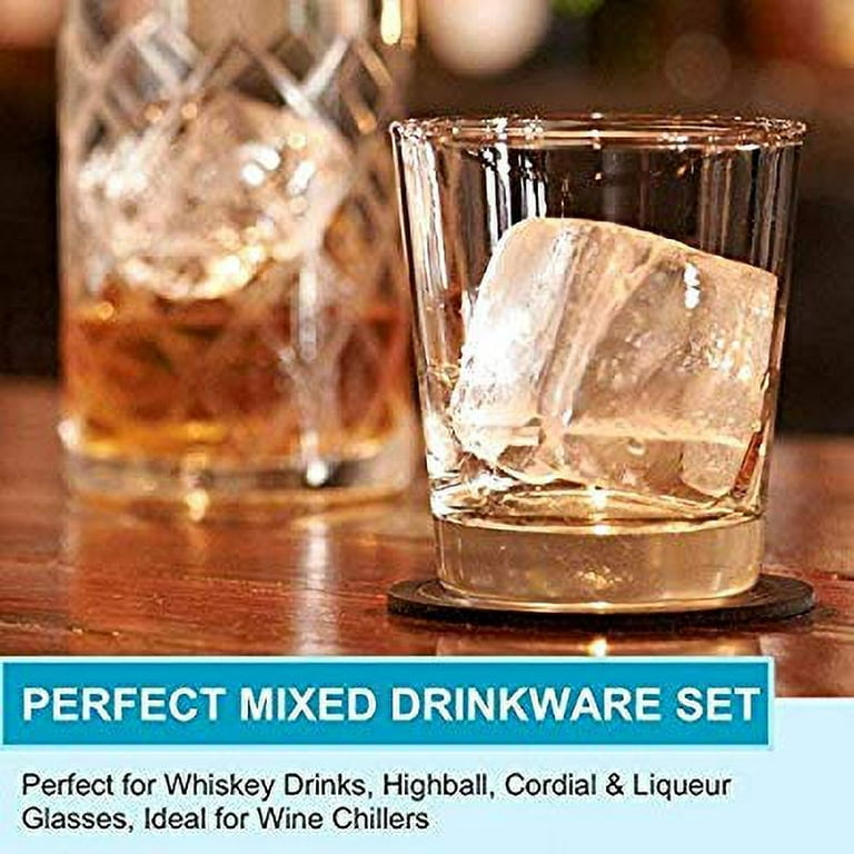 Chillz Silicone Ice Cube Trays - Large Ice Cube Tray Set for