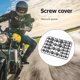 thumbnail image 2 of 30 unids/set tapa de tornillo de motocicleta tapas de perno de tuerca de motor decoración (negro) Hugtrwg Para estrenar, 2 of 7