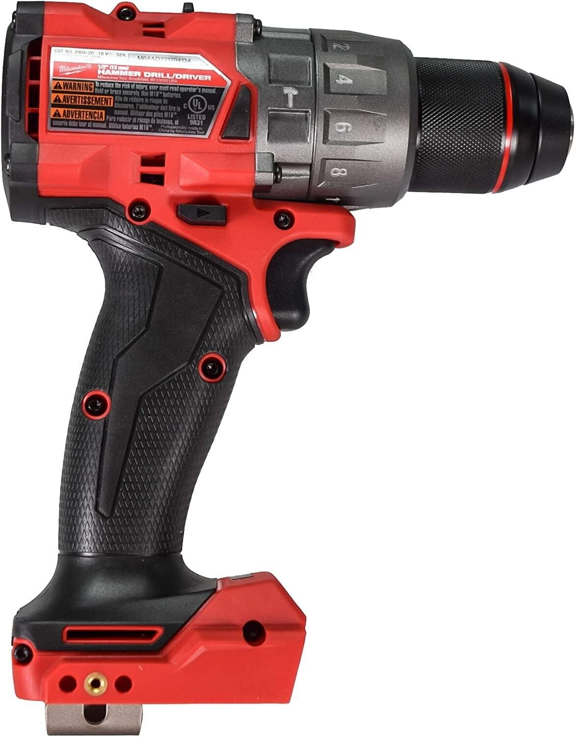 Milwaukee 2904-20 M18 FUEL 1/2" Hammer Drill/Driver (Tool only)