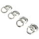 thumbnail image 5 of 30 Juegos Metálicos de Forma Redonda, O Metálicos para álbumes de Recortes de 10 Mm, Hebil de Cuero, Accesorios para Bolsos de Ropa Pta Macarena Ojales con arandela, 5 of 8