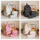 thumbnail image 3 of Student Backpack Large Capacity Bow Backpack Bow Print Adjustable Strap, 3 of 5