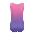 thumbnail image 3 of Sleeveless Shoulder Diamond Bright Spotted Body Suit gradient color Ballet Gymnastics Dance Practice Clothes European American, 3 of 6
