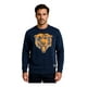 thumbnail image 1 of NFL Sudadera Cuello Redondo Chicago Bears Azul Marino para Hombre, Talla Grande, 1 of 8