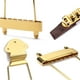 thumbnail image 4 of Archtop Jazz Guitar Rosewood Bridge Tailpiece con tornillos Oro perfke Taco de cordel de Jazz Guitar Bridge, 4 of 9