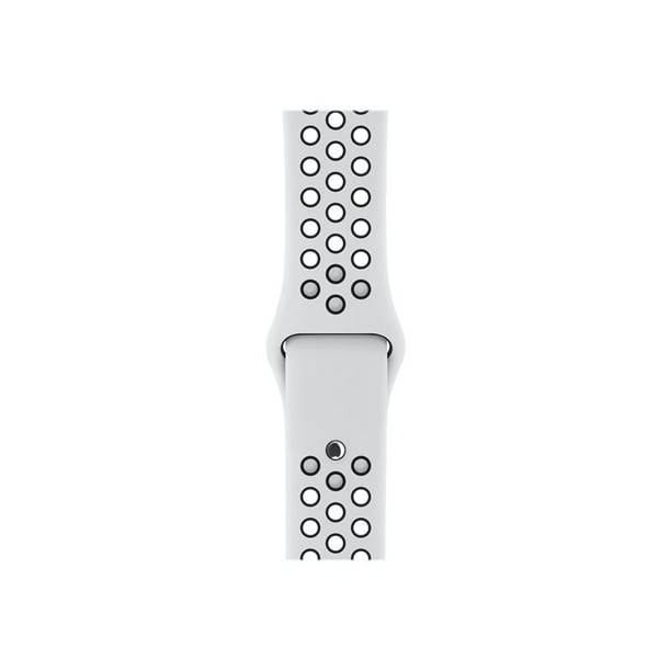Eliminar ansiedad Arrepentimiento Apple Watch Nike+ Series 3 (GPS) - 38 mm - silver aluminum - smart watch  with Nike sport band - Walmart.com
