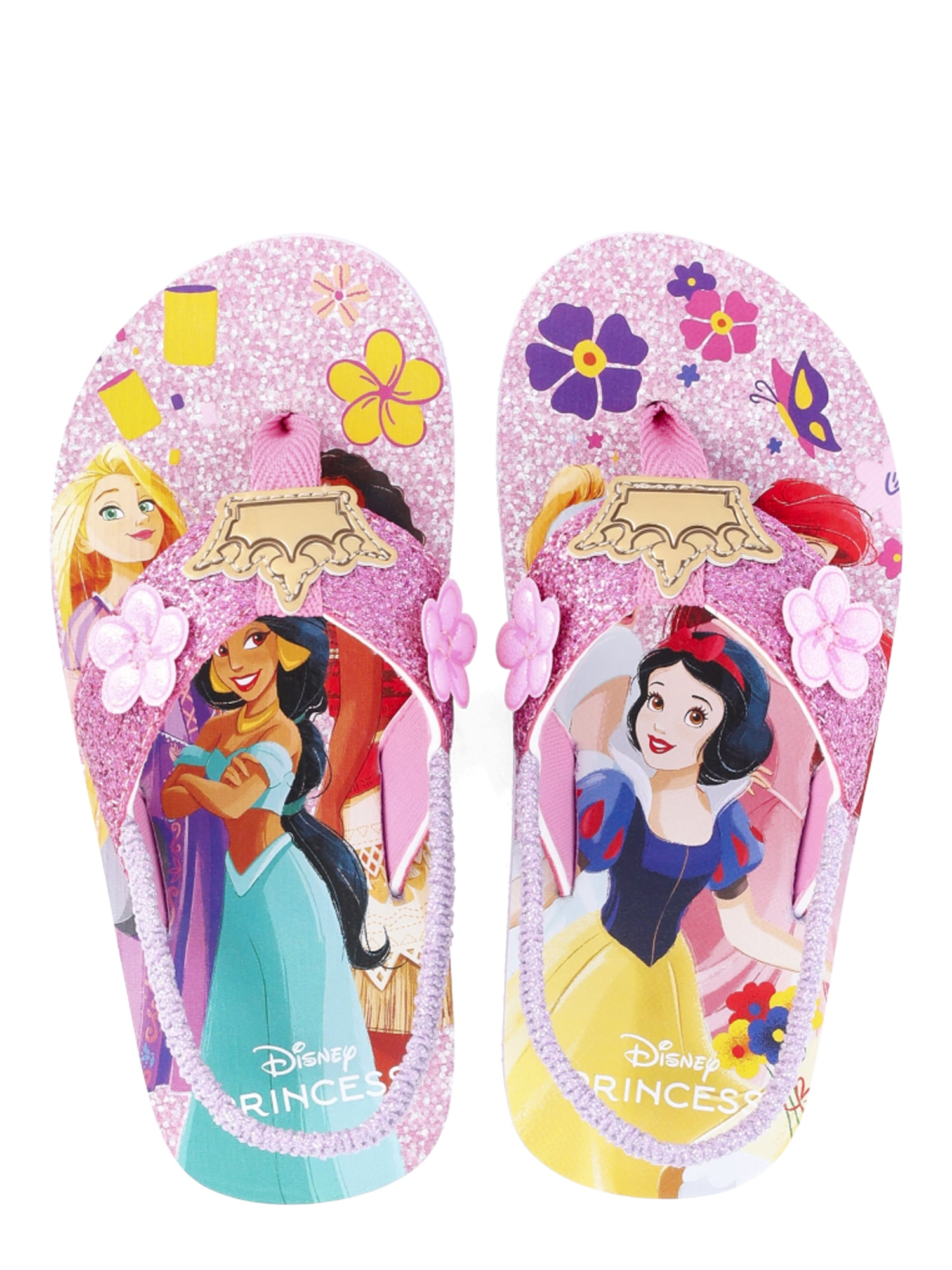 Disney Princess Toddler Girls Flip Flops
