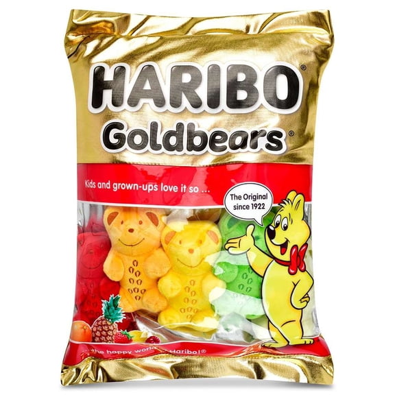 Haribo Gummy Bears Packaging Plush Set