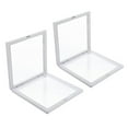 thumbnail image 1 of Raindrops 2Pack Square Waterproof Jewelry Display Holder Stands with Floating Design, 1 of 8