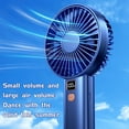 thumbnail image 4 of Handheld Portable Fan [15H Max Coolin-g Time] Hand Fan, 3600mAh USB Rechargeable Fan, Battery Operated Small Fan With 4 Speeds, 4 of 8