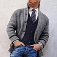 thumbnail image 4 of Pull Décontracté d'Automne pour Hommes Col Montant, 4 of 5
