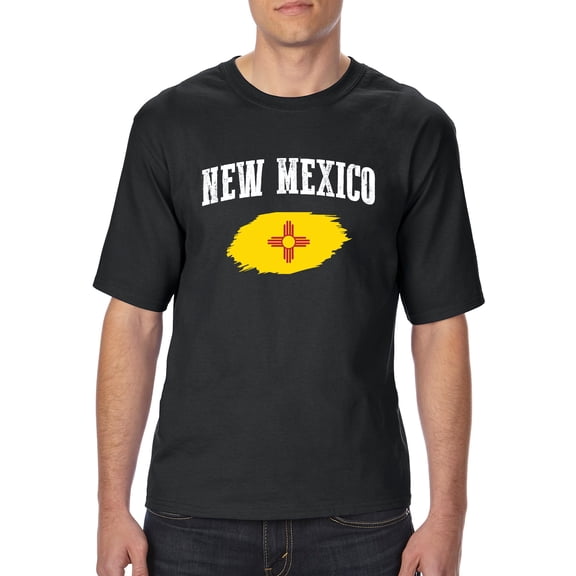 Normal is Boring - Big Men's T-Shirt, up to Tall Size 3XLT - New Mexico