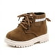 thumbnail image 1 of Moda de otoño e invierno Zapatos acolchados de algodón para niños Botas Martin cálidas acolchadas de algodón para niños Botas de nieve retro con cremallera lateral para niñas, 1 of 6