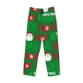 thumbnail image 4 of Daiia Men'S Cute Santa Pants,Bottoms Sleep Lounge,Pajama Pants,Pj Bottoms Drawstring And Pockets-Large, 4 of 9