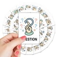 thumbnail image 5 of ASL Flash Cards for Beginners, 36 Sign Language Flashcards for Teen, Learn to Sign, Early Learning Study Materials Classroom Homeschool, Version B, 5 of 6
