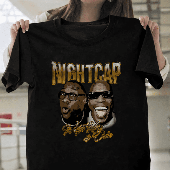 Nightcap With Unc Ocho Sports Show Shannon Sharpe Fan Art Unisex T-Shirt, up to size 3XL.