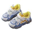 thumbnail image 3 of Akiihool Toddler Walking Shoes Unisex-Child Indoor Sneaker (Blue,12-18 Months), 3 of 9