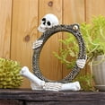 thumbnail image 5 of Halloween Skeleton Picture Frame, Spooky Skull & Bone - Festive Haunted House Accent for Displaying Photos, Home & Party Decoration - White, 5 of 7