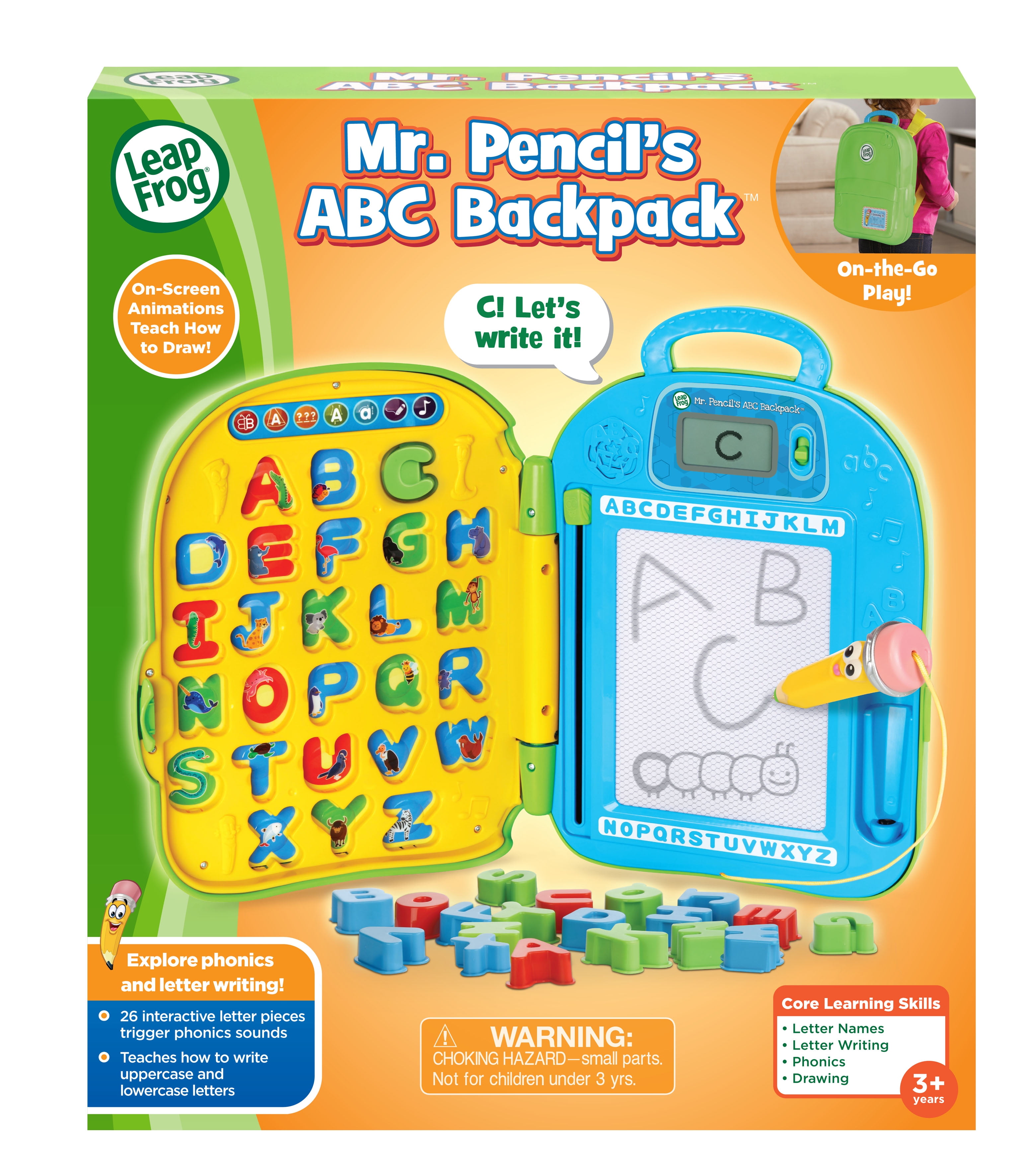 LeapFrog Mr. PencilのABCバックパック (フラストレーションフリー