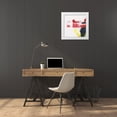thumbnail image 3 of Combs, Joyce 26x26 White Modern Wood Framed Museum Art Print Titled - Evolution II, 3 of 4