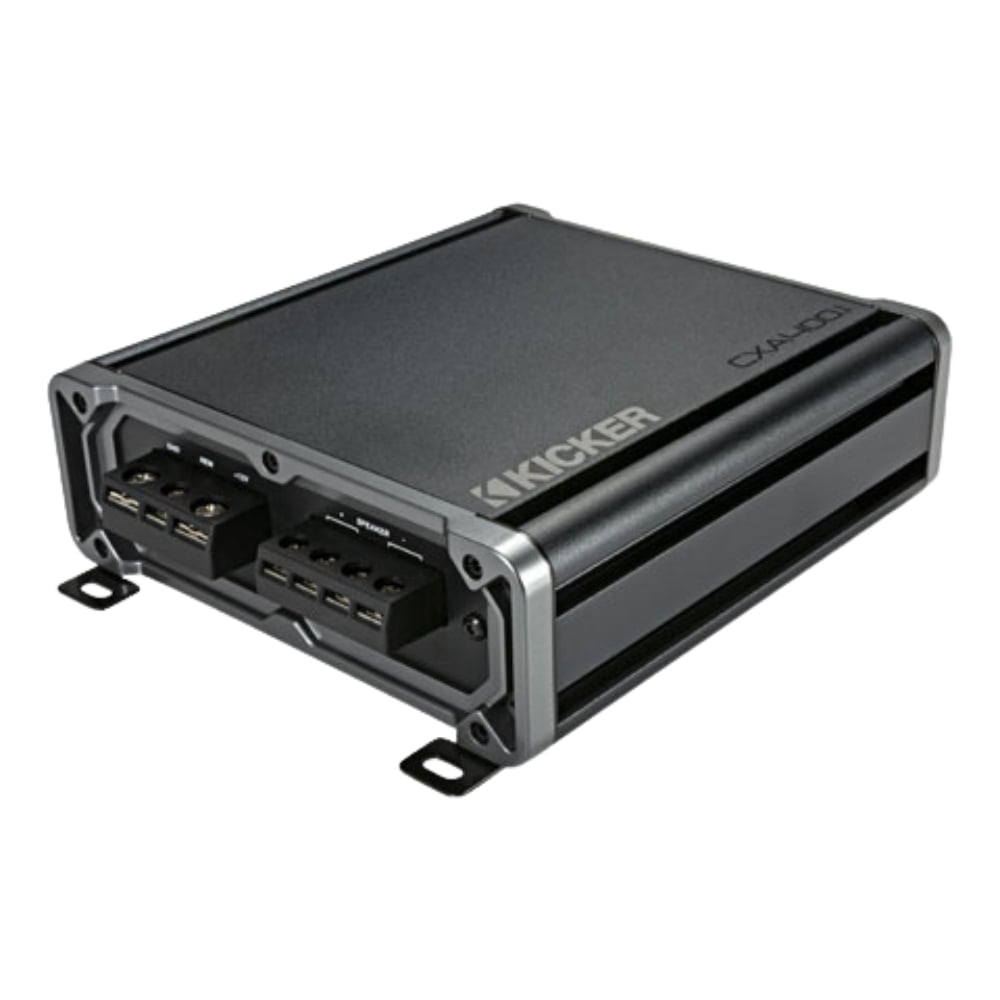 New Kicker CX Series 46CXA4001T Mono Subwoofer Amplifier and 46CK8 Amp Wiring Kit