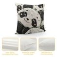 thumbnail image 4 of ONETECH Panda Body Pillow Cover Farmhouse Pillow Case Decorative Bedding Pillowcase Soft Cushion Pillow Covers for Couch,Sofa,Bedroom, Home Gifts , Black White, 4 of 5