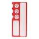 thumbnail image 4 of Herramienta para puntas de taco de billar Snooker Accesorios para tacos de billar Premium Scuffer Plástico rojo, 4 of 9