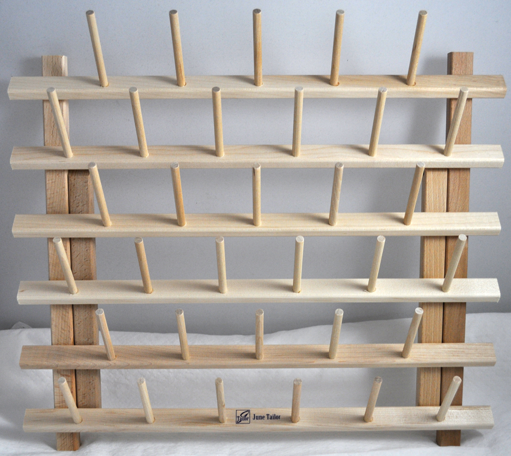 Sewing Notions Thread Cone Rack 33 Spindles Wood Rack Walmart Canada