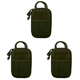 thumbnail image 1 of Bolsa de almacenamiento pequeña de nailon, 3 uds., para soporte GZ ML4 (verde militar) Likrtyny Para Estrenar, 1 of 4