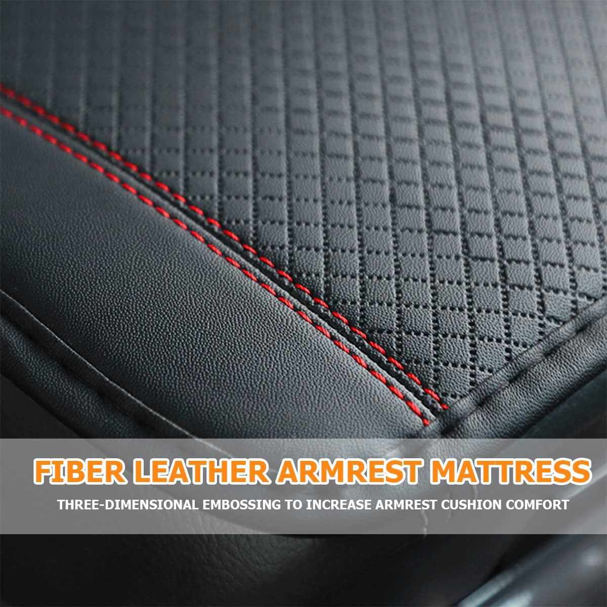 Car Armrest Cover Cushion, 100% Soft Memory Foam Inner Pillow, Car Arm Rest  Padded Cover, Auto Center Console Pad, Waterproof Elbow Rest Box Covers