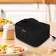 thumbnail image 1 of Bolsa de almuerzo con calefacción USB, calentador de almuerzo, bolsa térmica de tela Oxford con cremallera, portátil para adultos, calentador de alime Negro perfecl Fiambreras con calefacción USB, 1 of 8
