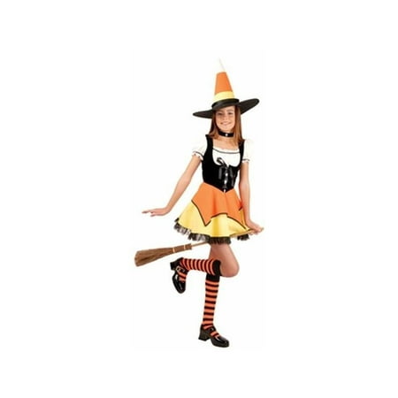 Child's Candy Corn Witch Costume