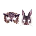thumbnail image 1 of 2 Fundas De Cosplay De Animales De Pascua Para Fiesta De Disfraces. Conejo Búho Yuyangstore Portada del festival, 1 of 8