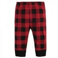thumbnail image 3 of Touched by Nature Baby and Newborn Boy Organic Cotton Pants 4pk, Buffalo Plaid Moose, 0-3 Months, 3 of 6