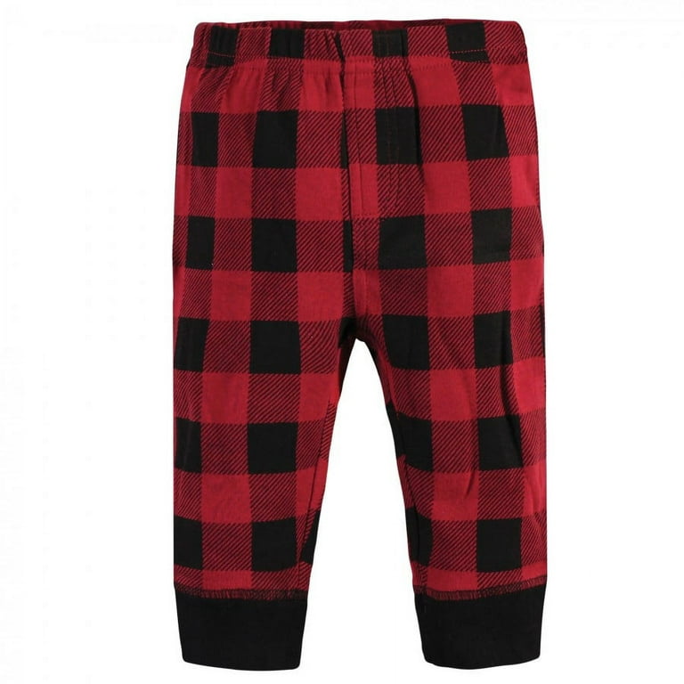 Touched by Nature Organic Leggings 4-Pack, Buffalo Plaid - Hudson  Childrenswear