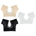 thumbnail image 3 of BRIGHTFUFU 3 uds. Chaleco fino para el sudor en las axilas, transpirable, protector para el sudor en las axilas, camiseta para mujer(M), 3 of 6