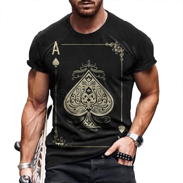 "Playera Manga Larga Hombre Camisas Manga Corta Hombre Camiseta A Rayas Para Hombre, Camisetas De Verano Para Hombre, Camiseta De Gran Tamaño 4Xl Para Hombre, Camiseta Informal Divertida Con Estampado" Xishao ropa