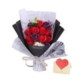 thumbnail image 3 of GROWTH TANK Bouquet Soap Flower Soap Bouquet Floral Flower Bouquet Soap Roses, Realistic Art Red, 3 of 9