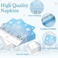 thumbnail image 4 of Platos y servilletas de fiesta de 96 unidades de Winter Wonderland de CHUNNIN, 4 of 7