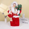 thumbnail image 2 of Adornos navideños grandes de muñecos de Papá Noel, figura de Papá Noel de pie, muñeco de Navidad, decoración del hogar, regalo para niños, decoración de Navidad 2023, 2 of 5