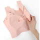 thumbnail image 4 of Women's Adjustable Front Closure Camisole Bra Nylon Fabric Push Up Lace Underwear Yoga Workout Sports Crop Top Bralette apricot XXL, 4 of 4